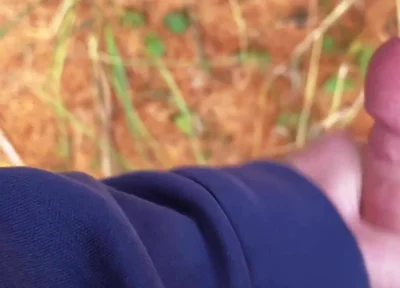 Twink Wixt on an Autumn Day in the Forest and Squirt Horny