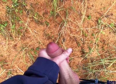 Twink Wixt on an Autumn Day in the Forest and Squirt Horny