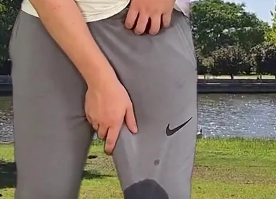 Big Monster Cock in Grey Sweatpants Cumhot