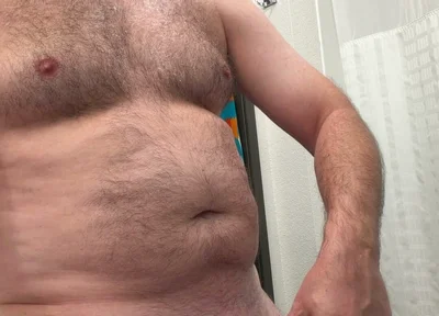 Duke Silver Touches His Beautiful Pecker in the Bathroom