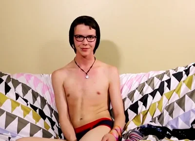 Aaron Martin - Young Bitch Uses Dildo On Tight Ass And Tugs On Cock With Force