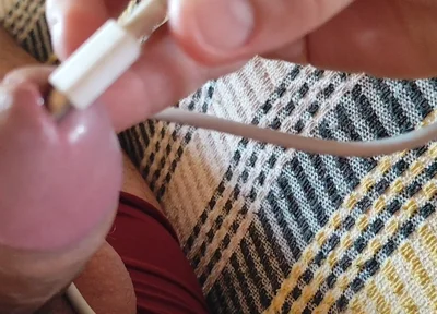 Applying Electric Shocks Inside the Glans.