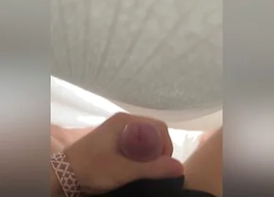 Secretly Jerking Off Under The Covers! I Can Be Noticed At Any Moment!