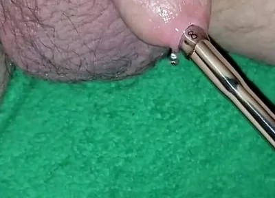 Urethral Sounding with Cumshot