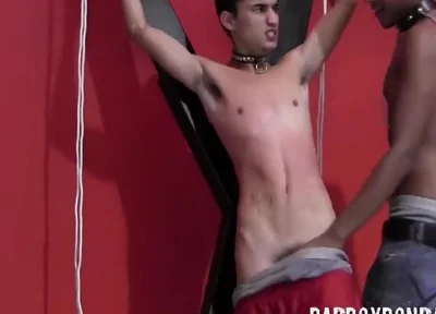 Mikeal Takes Full Control Of Bound Lucas Love Flogging Hard With Lucas Lovestone