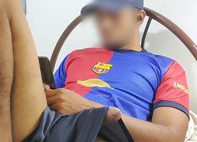Male Watching Porn in His Room