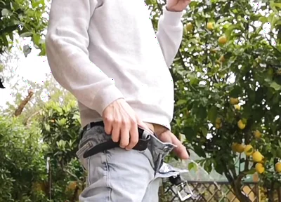 Hot Guy's Outdoor Pissing