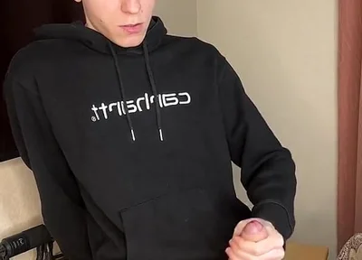 Young Guy's Thick Rope Cum Spray