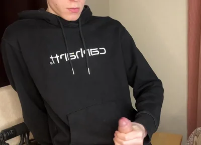 Young Guy's Thick Rope Cum Spray