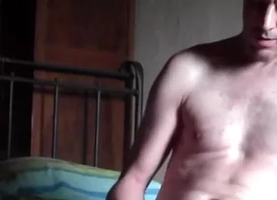 I Jerk Naked on a Friend's Bed