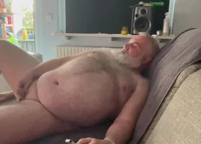 Wanking at the Sofa 5