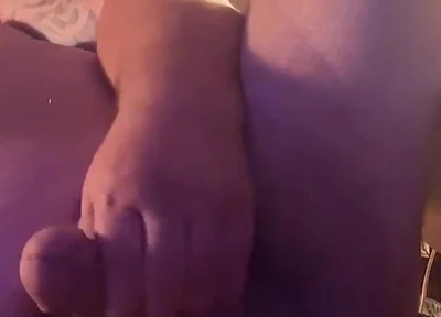 Large Older Giant Gentleman Has a Huge Belly and Hands Free Orgasms
