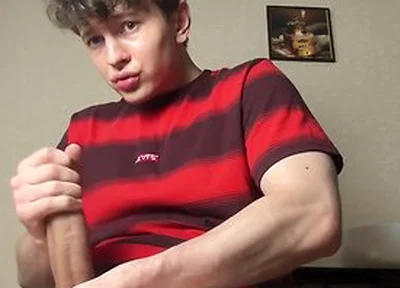 Handsome Student 18+ Skips Classes To Jerk Off His Monster Cock - Rushlight Dante / Young / Sexy / Top