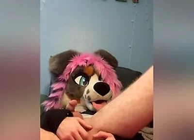 Furry Fucks His Tight Ass Until He