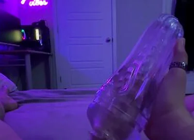 Testing Out My Brand New Toy *loud Moaning And Huge Cumshot