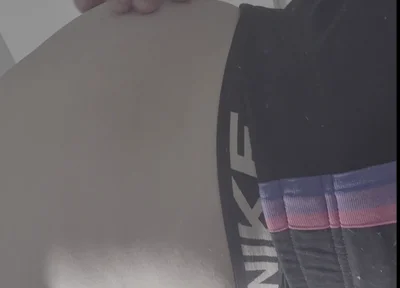 Young Man Holds a Full Bladder