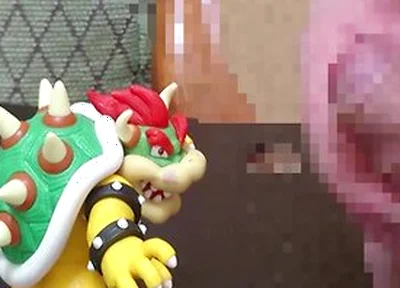 Bowser Figure Bukkake
