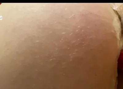 Big Dildo Sliding up My Fat Ass