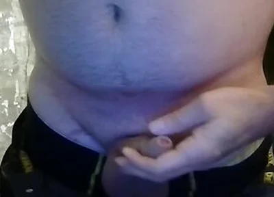 Boss Massaging My Juicy Cock