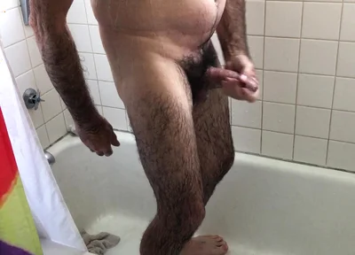 Hairy Mature Daddy Ohtrevor Big Wet Hard Cock.
