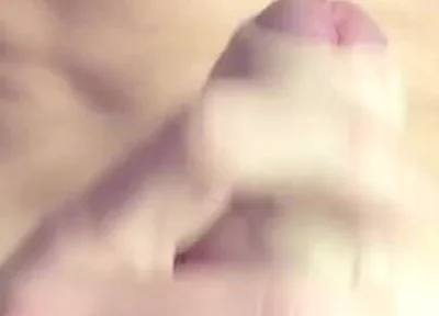 Skinny Twink Close-up: Massive Cock, Tight Hole Show & Cum Eating Finale
