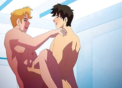 Car Toon In Suyin And Daniel, Hot Fit Dudes Suck, Ride & Breed Each Other Raw