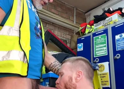 Hung Mature Itapapixxl Barebacking His Ginger Tradesman - Huge Creampie Inside