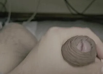 I Tried Massaging My Balls And Masturbating My Skin With My Foreskin Dick
