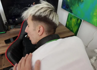 Stepdad Fucked a Cute Twink in the Mouth and Hole, Filling It with Sperm