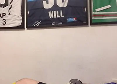 Wank And Cum In Soccer Cleats Socks And Jersey