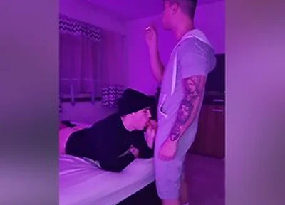 Gay Couple Smoke And Bare Fuck Session