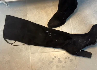 Cum on Step Moms High Heels