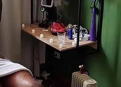 Camera Image of Bear on Massage.