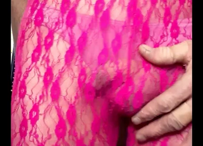 Cdmichelle Wearing Sexy Pink Legging