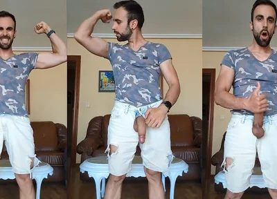 Jerking off and Cumming Over My Pants