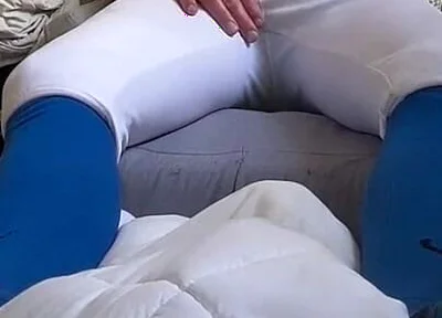 Alpha Baseball Player Jockdad87 Shoots a His Jock Cum in His Blue Gear