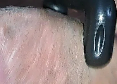 Massage Gun and Great Cumshot