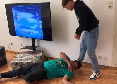 Germany bad boys sneaker feet masters