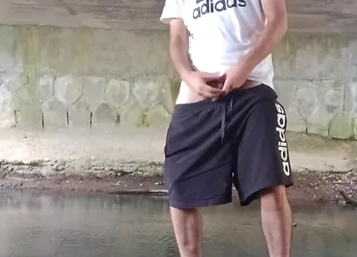 Playing with My Pet Under the Bridge