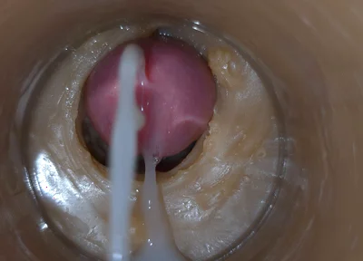 Precum Squirting in My Pussy Toy Camera in Vagina 4K. Extreme Close up!