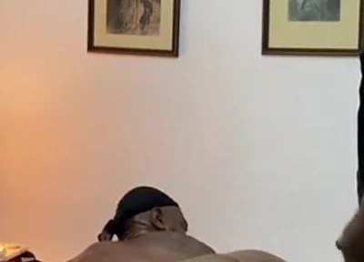 The Security Guard Went to Get Coffee in the Apartment and Ended up Spilling Milk.