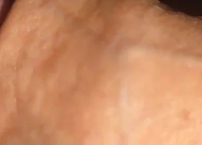 Creamy Pre-cum Slowly Sliding Down the Hole.