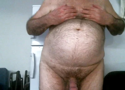 Coach Karl Belly and Nipple Rub