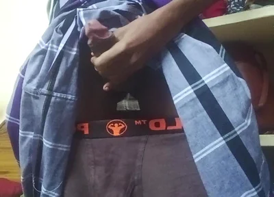 Desi Teen Boy Cumshot and Jerk off in Home.