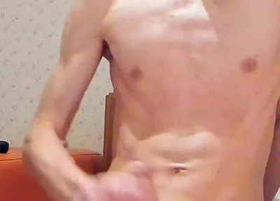 Very Handsome Guy Gets an Incredible Orgasm