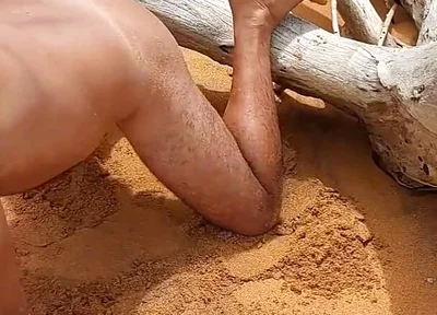 Ladysilva Showing off Her Tanned Butt with a Very Sexy Tan Line on the Beach