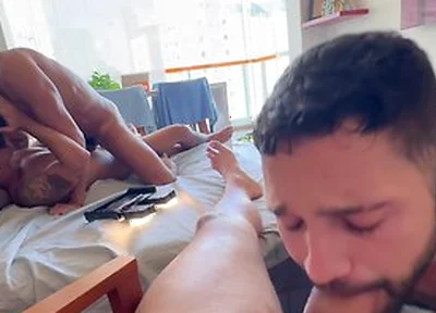 Gangbang Orgy Bareback Double Penetration Samuel Hodecker & Igor Lucios Fuck Two