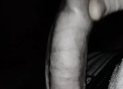 Late Night Cum. Sliding Foreskin on Dickhead. Close up Orgasm.