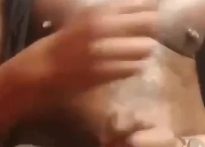 Black Muscle Prolonged Tit Play Wank & Cum Session.