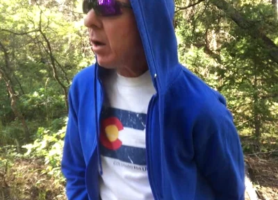 Adam Kaye Jacks off in the Mountains
